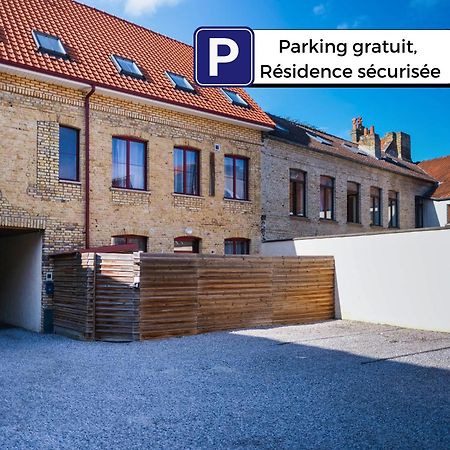 Sejour Detente A Saint-Omer - Jacuzzi Prive, Terrasse, Centre-Ville Et Parking Gratuit Exterior foto